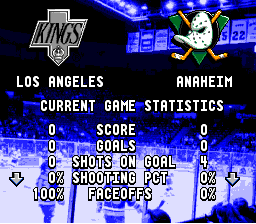 ESPN National Hockey Night screenshot 4 for Sega Genesis